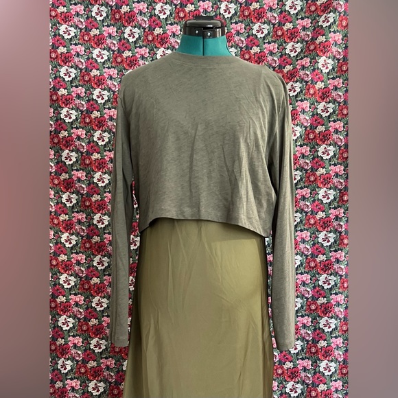 All Saints Olive Green Dress Set - Picture 5 of 16